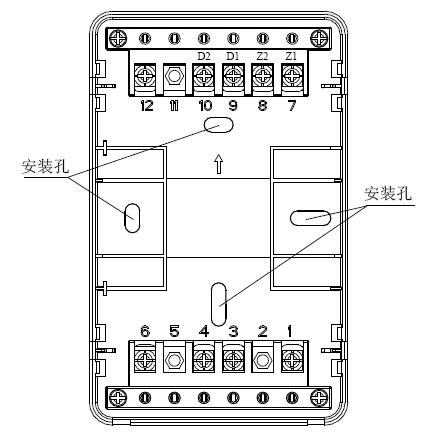 GST-HX-MN100C(Ex)防爆火災(zāi)聲光警報(bào)器底殼示意圖